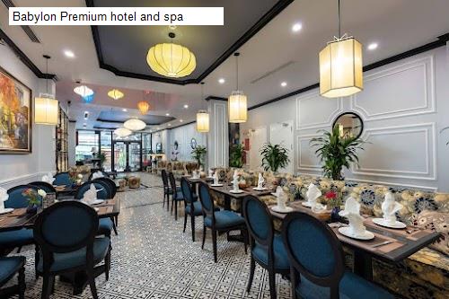 Chất lượng Babylon Premium hotel and spa