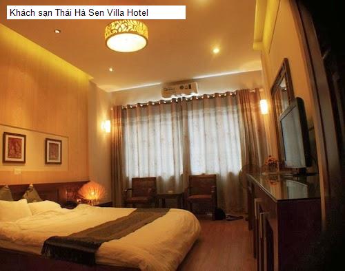 Bảng giá Khách sạn Thái Hà Sen Villa Hotel