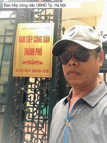 Ban tiếp công dân UBND Tp. Hà Nội