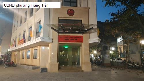 UBND phường Tràng Tiền