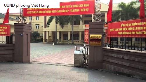 UBND phường Việt Hưng
