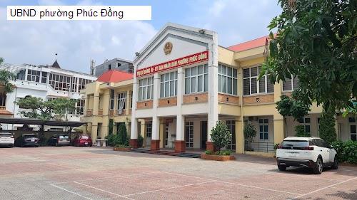 UBND phường Phúc Đồng