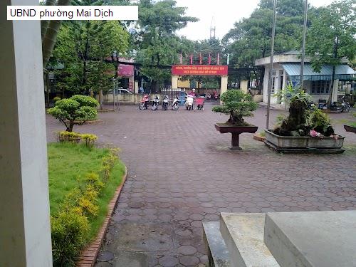 UBND phường Mai Dịch