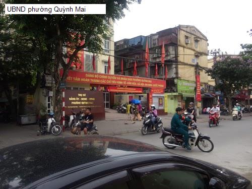 UBND phường Quỳnh Mai