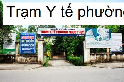 Trạm Y tế phường Ngọc Thụy