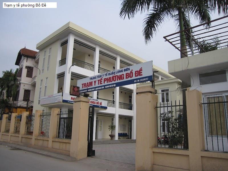 Trạm y tế phường Bồ Đề