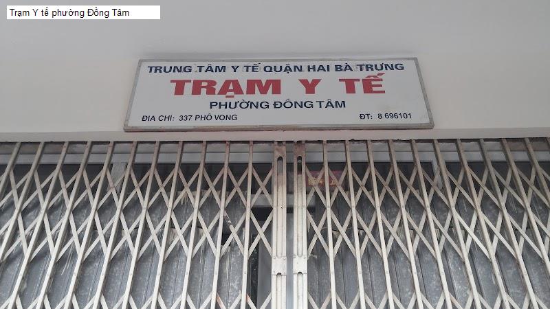 Trạm Y tế phường Đồng Tâm