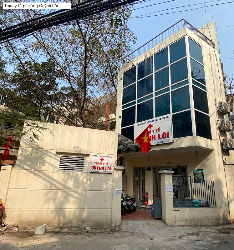 Trạm y tế phường Quỳnh Lôi