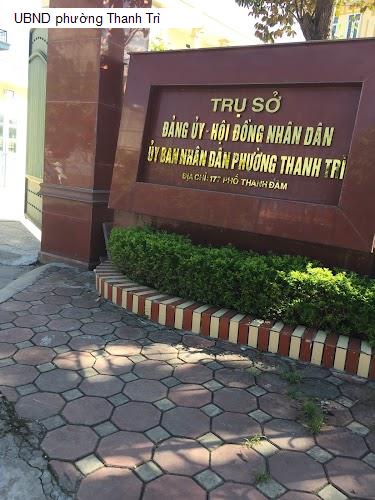 UBND phường Thanh Trì