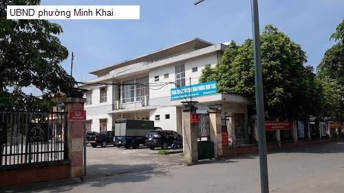 UBND phường Minh Khai