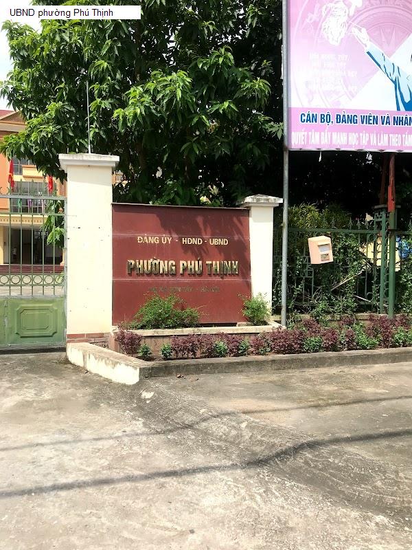 UBND phường Phú Thịnh