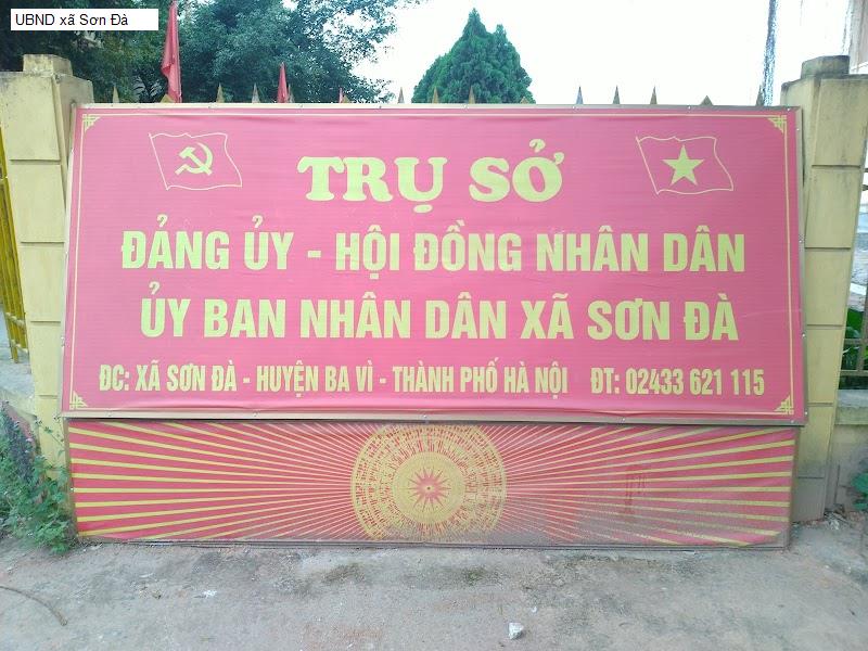 UBND xã Sơn Đà