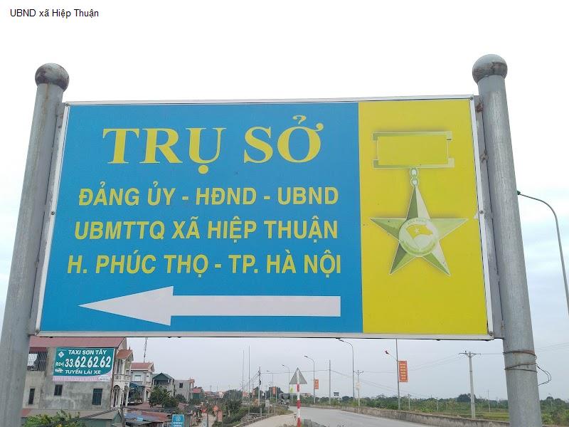 UBND xã Hiệp Thuận