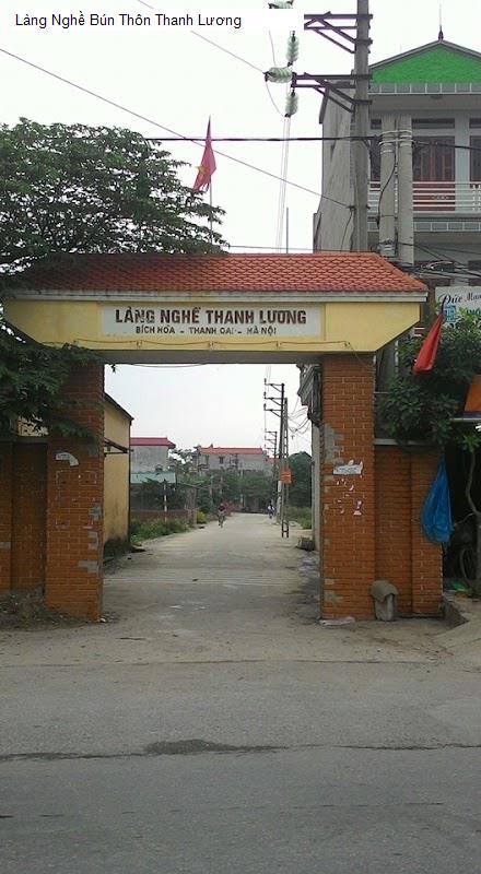 Làng Nghề Bún Thôn Thanh Lương