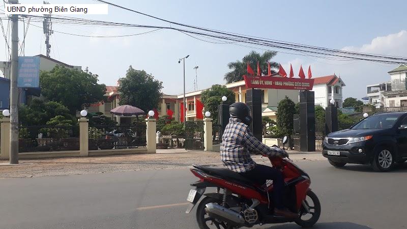 UBND phường Biên Giang