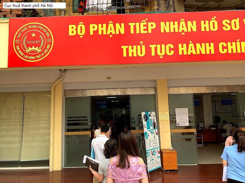 Cục thuế thành phố Hà Nội