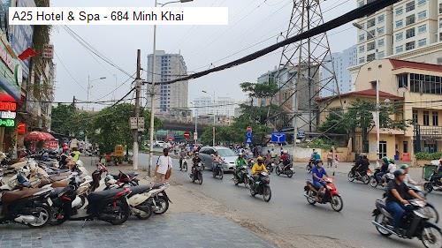 Vệ sinh A25 Hotel & Spa - 684 Minh Khai