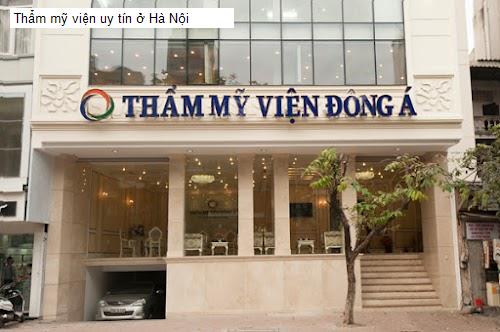 Thẩm mỹ viện uy tín ở Hà Nội